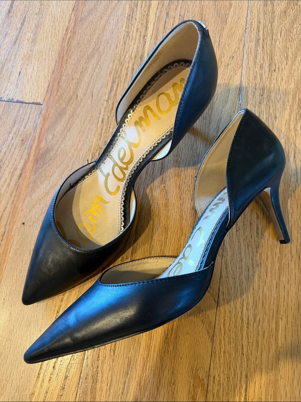 Sam Edelman Black Pointed D'Orsay